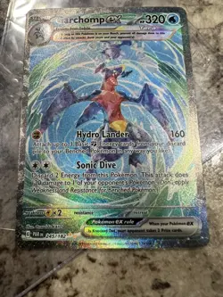 Garchomp ex Special Illustration Rare 245/182 Pokemon Trading Card Paradox Rift - Image 4