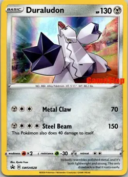 Duraludon - (Gamestop Exclusive) Promo Miscellaneous Cards & Products SWSH028 NM - Image 1
