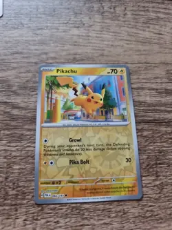 062/193 Pikachu : Reverse Holo : Paldea Evolved Pokemon Trading Card Game - Image 1