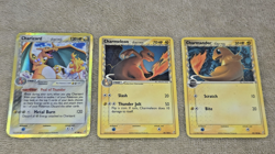 Pokemon Card Charizard 4/100 Reverse Holo Delta Species 052🔥HP🔥+ 2 More Cards - Image 1