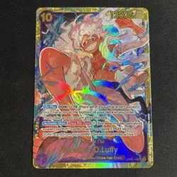 Monkey.D.Luffy OP05-119 SEC - One Piece TCG - English Card Near-Mint Secret Rare - Image 1