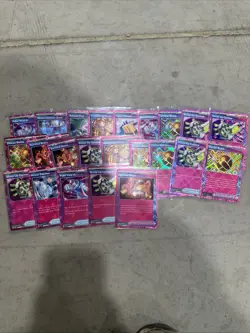 23 Pokemon Trainer Pink Ace Spec Card Lot Scarlet Violet Era Prismatic TWM SFA + - Image 1