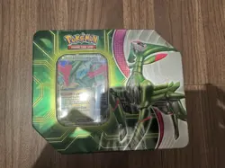 Pokemon Trading Card Game Paradox Clash Iron Leaves ex tin Sealed - Image 1