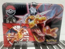 Pokemon Trading Card Games 2023 Fall Collector Treasure Chest 6 Booster Packs 820650853050 - Image 1