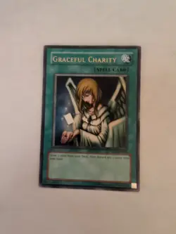 Yu-Gi-Oh! Graceful Charity DB2-EN095 Rare Spell Card NM Vintage TCG - Image 1