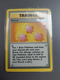 REVIVE - Base Set - 89/102 - Uncommon - Pokemon Card - Unlimited - MP - Image 1
