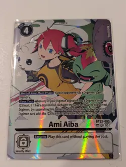 Ami Aiba (SP) BT22-093 SP SR Cyber Eden. Pack Fresh, beautiful card, I ship fast - Image 1