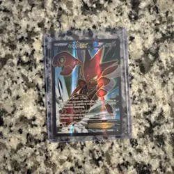 Pokemon TCG Scizor EX Full Art Ultra Rare Holo Card 119/122 Breakpoint - Image 1