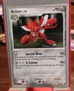 Pokemon TCG Scizor LV.42 29/100 2008 World Championships Card Game CollectableNM - Image 1