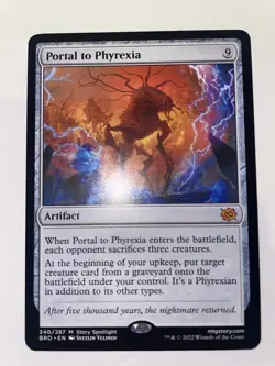 MTG Magic the Gathering Portal to Phyrexia Card 240/287 the Brothers' War - Image 2
