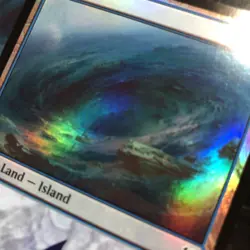 FOIL ISLAND 281 Gift Edition X4 Zendikar Rising ZNR Magic MTG MINT CARD - Image 3