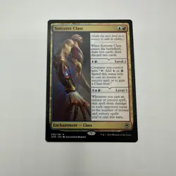 Sorcerer Class MTG Enchantment Card Adventures in the Forgotten Realms NM - Image 1