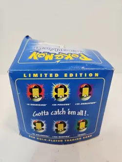 1999 Pokemon "Mewtwo" 23 Karat Gold Plated Special Edition Trading Card See Phot - Image 3