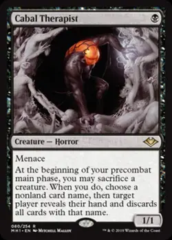 Cabal Therapist -Foil Light Play MTG Modern Horizons - Image 1