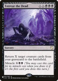 ~ Entreat the Dead ~ NM ~ The List ~ MTG ~ - Image 1