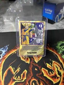 Son Goku Frieza E-57 Gold Energy Marker Dragon Ball Manga Booster Card Fusion Wo - Image 4