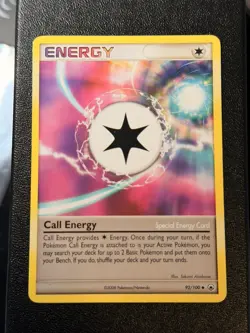 Call Energy 92/100 Majestic Dawn 2008 Regular Pokemon Card LP - Image 1