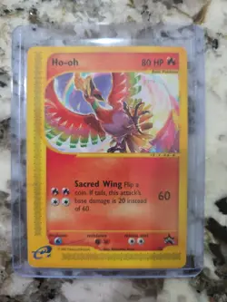 Ho-Oh 52 Black Star Promo Card 2002 Wizards of the Coast - Image 1