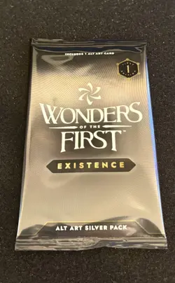 Sealed Wonders Of The First - 1st Edition Alt Art - 1 Card Silver Pack - Image 1