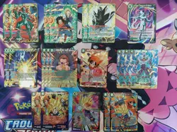 Dragon Ball Super tcg Ultimate Squad bundle 400+ cards includes Sr, Spr, Foils - Image 1