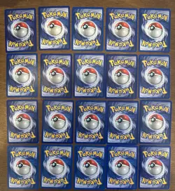 Jungle Lot of 20 Uncommons/Commons, No Duplicates - Vintage Pokemon TCG Cards - Image 2