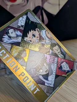 Union Arena Hunter X Hunter Action Point Card UEPR/HTR-AP01 Holo Foil NM CCG TCG - Image 4