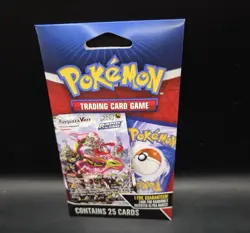 Pokemon 25 Card Mystery Pack Includes One Foil Card - Unopened Package - Image 1