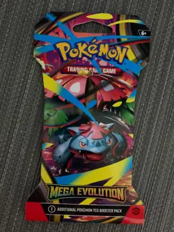 5 Pokemon Mega Evolution Sleeved Booster Pack - Lot C - Image 2