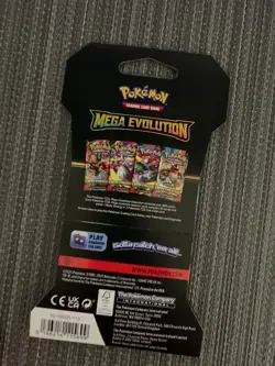 5 Pokemon Mega Evolution Sleeved Booster Pack - Lot C - Image 3