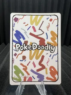 Doodly Pikachu 23/50 - Numbered Hit Holo - PokeDoodly Fan Art - Pokemon - Image 3