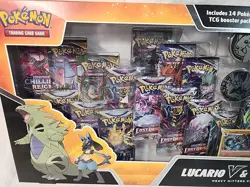 Pokemon TCG Lucario V & Tyranitar V Collector's Box - 14 Packs 820650856716 - Image 3