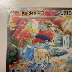POKEMON - S&V WHITE FLARE - KELDEO EX - 167/086 - SIR SPECIAL ILLUSTRATION RARE - Image 2