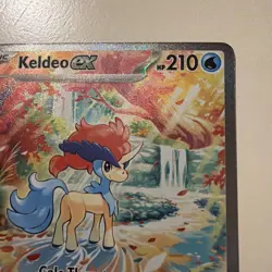 POKEMON - S&V WHITE FLARE - KELDEO EX - 167/086 - SIR SPECIAL ILLUSTRATION RARE - Image 3
