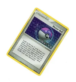 2005 Pokemon TRAINER MASTER BALL HOLO EX DEOXYS STAMP 88/107! PLAY - Image 1