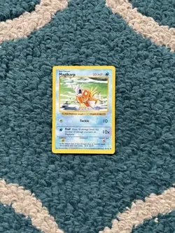 Shadowless MAGIKARP 35/102 Base Set - WOTC Vintage Pokemon 1999 - LP - Image 2