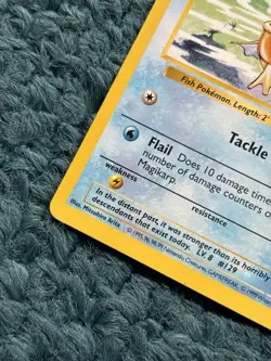 Shadowless MAGIKARP 35/102 Base Set - WOTC Vintage Pokemon 1999 - LP - Image 3