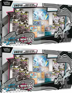 Pokemon Unova Heavy Hitters Premium Collection Black Bolt 2 Pack Costco PRESALE - Image 1