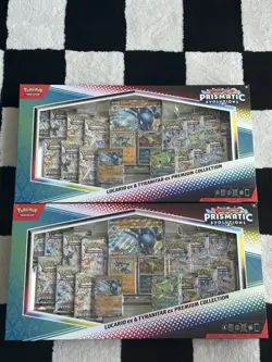 Pokemon Lucario Ex Tyranitar Ex Premium Collection Prismatic Evolution Lot of 2 - Image 1