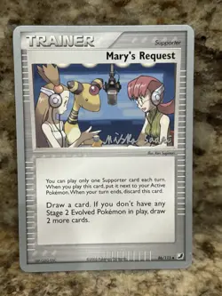 🔥2006 Pokemon World Championships Trainer Supporter Mary’s Request #86/115 - NM - Image 1