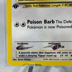 Pokemon TCG Togepi Neo Genesis 1st Edition - Image 5