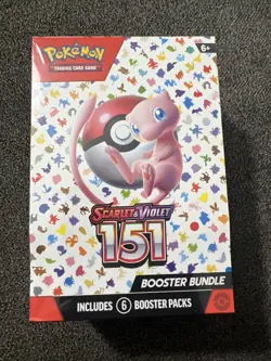 Pokemon TCG Scarlet and Violet 151 Booster Bundle Sealed - Image 1