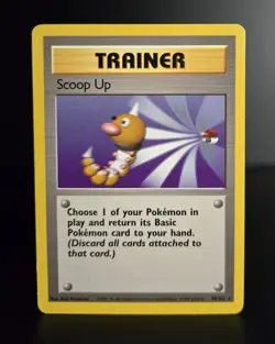 Pokemon TCG - SCOOP UP - 78/102 - RARE - UNLIMITED - BASE SET (1999) - WOTC - LP - Image 1