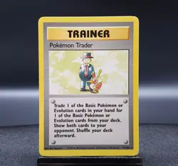 Pokemon Trader 77/102 Uncommon Base Set PokemonTCG - Image 1