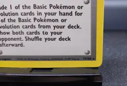 Pokemon Trader 77/102 Uncommon Base Set PokemonTCG - Image 4