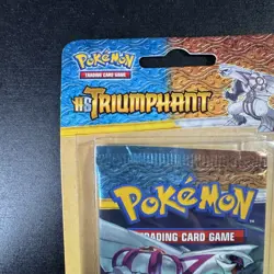 Pokemon HS Triumphant Blister Booster Pack Palkia Artwork Factory Sealed - Image 2