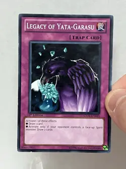 YuGiOh! Legacy Of Yata-Garasu SDDL-EN033 1st edition NM/LP - Image 3