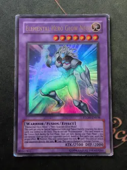 Yugioh Elemental Hero Glow Neos STON-EN036 - Image 1