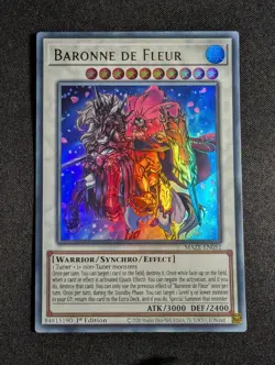 Yugioh - Baronne De Fleur MAZE-EN051 1st Edition Ultra Rare NM - Image 1