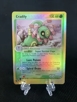 Cradily Pokemon Card Holo Rare EX Power Keepers 100HP Stage 2 - Image 1