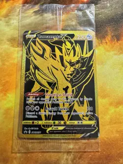 Pokemon Cards Zacian V SWSH076 and Zamazenta V SWSH077 Gold Sealed Promos SEALED - Image 5